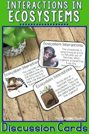 Organisms Interact With Living And Nonliving Things Activity Print Digital Elementary Science Critical Thinking Skills Living And Nonliving