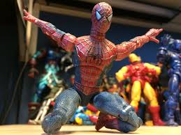 2002/03 spider man marvel legends universe classic spiderman 6 figure metallic. Spider Man 2002 Movie Toys