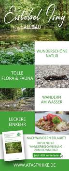 Eistobel Allgau Wunderschone Gemutliche Wanderung Fur Familien Im Eistobel Isny Ideal Geeignet Fur Heisse Sommertage Aber Allgau Urlaub Wandern Wanderung