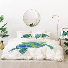 Some teens want to decorate their room with a teenage mutant ninja turtle bed set. Coastal Bed In A Bag Sea Turtle Bedding Set Laura Trevey