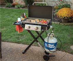 Razor Portable Lp Gas Griddle Blue Rhino