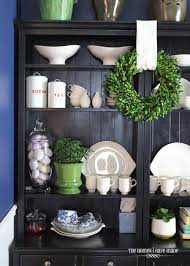 These fabulous farmhouse style hutches. Styling Bookcases As A Dining Hutch The Homes I Have Made