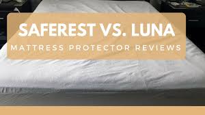 Our breathable fitted sheet style mattress protectors are popular for their ability to be easily removed and. Mattress Protector Reviews Saferest Vs Luna Youtube