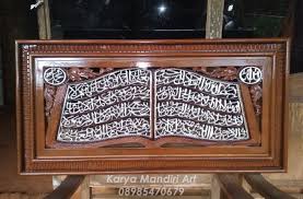 We did not find results for: Kaligrafi Ayat Kursi Jati Model Kitab Karya Mandiri Art