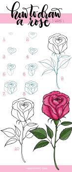 Are you really a beginner? Drawings Of Roses How To Draw A Rose Step By Step Tutorial 3 Ways
