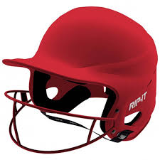 rip it xs vision pro matte fastpitch softball batting helmet viss