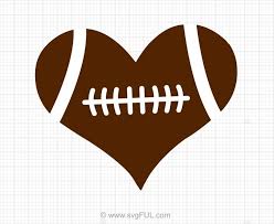 Football Heart Svg Clip Art Www Svgful Com Football Clip Art Football Heart Valentines Wallpaper