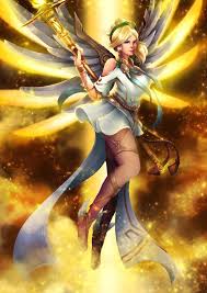 Winged Victory Mercy By Lespapillions Deviantart Com Overwatch Summer Games Summergames Greek Goddess Fanart Overwatch Overwatch Fan Art Mercy Overwatch