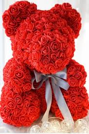 The perfect gift that will look great as a decoration piece in your loved one's home or office. Rose Teddy Bear Valentines Couple Love Bear Valentine Gifts