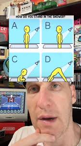 How Do You Stand In The Shower?