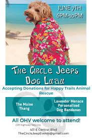 To help them thrive and spend as many years with you as possible, we offer personalized medicine that considers their. Dog Luau For Happy Trails Animal Rescue Orlando Fl Jun 7 2021 6 00 Pm