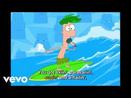 Ferb Backyard Beach From Phineas And Ferb Sing Along Youtube Phineas And Ferb Backyard Beach Disney Music
