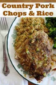 11 1⁄2 ounces cream of mushroom soup. Country Pork Chops And Rice The Country Cook
