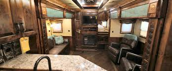 Image Result For 28 Ft Gooseneck Stacker Trailer With Living Quarters Trailer Horse Trailers Star Trailer Trailers For Sale