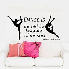 Wandtattoo Zitat Ballett Tanzen Ballerina Tanz Spruche Wandaufkleber Spruch Vinyl Aufkleber Wanddeko Fototapete Wandsticker Dekoration Fur Zuhause Schlafzimmer Wandaufkleber Wand Sticker Kinderzimmer Amazon De Baby
