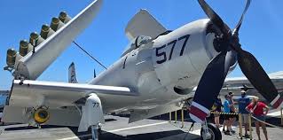 USS Midway Museum Welcomes Back Its Restored Douglas A-1 Skyraider