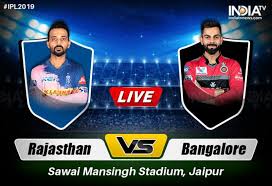 Royal challengers bangalore (rcb) continued their winning streak with a convincing win over rajasthan royals (rr) in the 16th match of the vivo indian premier league (ipl) 2021 at the. Live Streaming Cricket Rajasthan Royals Vs Royal Challengers Bangalore Live Match Rr Vs Rcb Ipl 2019 Cricket Match On Hotstar Live Cricket News India Tv