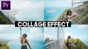 Video Collage Transition Effect Premiere Pro Cc 2017 Youtube