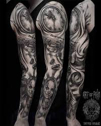Chicano tattoos with their iconic fine line black and grey, realistic look and rich history in the imagery are among the best tattoos out there. Chicano Sleeve Tattoo Designs Best Tattoo Ideas Gallery