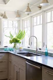 They are hinged from either side, so the sash opens outward, to the left or right, in a swinging motion much like a door. Turquoise Kitchen Sink Novocom Top