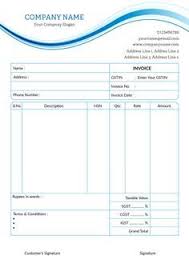 Professional Bill Book Design Invoice Design Template Quotation Format Book Design Templates