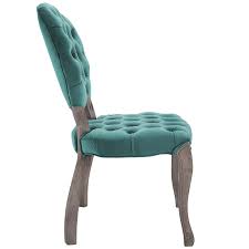 A country cottage must, these cuties are. America Luxury Industrial Country Cottage Farm Beach House Dining Kitchen Room Vintage Style Side Chair Velvet Fabric Wood Aqua Blue