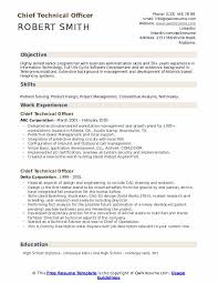 Browse our new templates by resume design. Chief Technical Officer Resume Samples Qwikresume
