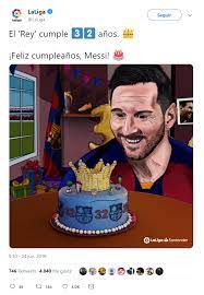 Mientras aguarda por la recta final de la copa américa, la pulga celebra el mensaje de conmebol a messi. Los Saludos A Messi Por Su Cumpleanos Posteos Fotos Y Recuerdos