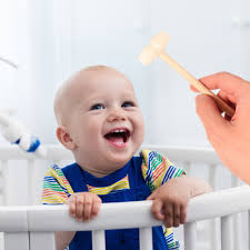 12 Pcs Small Hammer Toys Children's Mallet Kids Tapping Hammers Baby