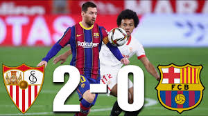 Barcelona vs sevilla highlights and full match competition: Sevilla Vs Barcelona 2 0 Copa Del Rey Semi Final 1st Leg Match Review Youtube