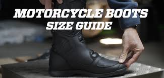 Which Size To Choose For His Motorcycle Boots Motocard Tips