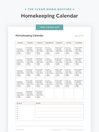 Maybe you would like to learn more about one of these? Free August 2021 Homekeeping Calendar Clean Mama