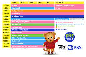 Pbs Kids Schedule
