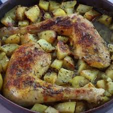 Recette Cuisses De Poulet Et Pomme De Terre Au Four En Video
