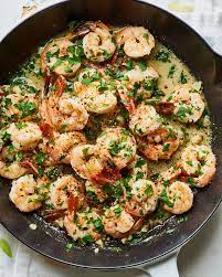 Recipe Easy 5 Minute Garlic Butter Shrimp Recipe Recipes Flavorful Shrimp Fast Dinners