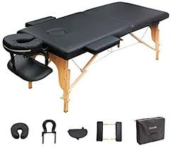 Greenlife Easy Sports Portable 2 Fold Massage Reiki Facial Table Bed All Included Black Amazon Ca Health Personal Care In 2020 Massage Reiki Massage Table