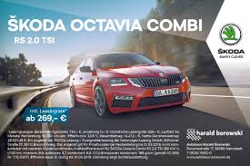 Vaš željeni automobil, financiranje, osiguranje i održavanje dobit ćete na jednom mjestu u vašoj škoda poslovnici. Skoda Octavia Combi Rs Leasingangebot