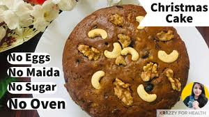 Eggless Christmas Plum Cake Recipe Christmas Cake Without Maida Sugar Christmas Cake Christmas Plum Cake Recipe Christmas Cake Recipes