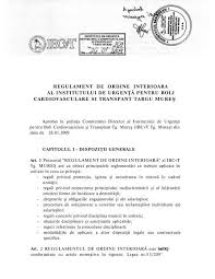 Certificat de nastere in cazul copiilor minori; Regulament De Ordine Interioara Al Institutului De UrgenÅ£Äƒ Pentru Boli