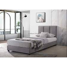 Single bed dimension, super single bed size dimension, queen. Miga Furniture Super Single Divan Bed Super Single Katil Ikea Katil Murah Shopee Malaysia
