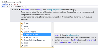 I worked exclusively in teams and languages encouraging it, and have probably never written an underscore except for private variables. Parameter Info List Members And Quick Info Visual Studio Microsoft Docs
