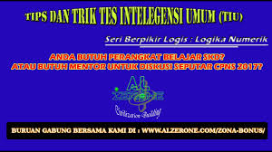 Jika ada soal yang masih belum kamu mengerti, silahkan pelajari lagi materinya di aplikasi ini ya. Contoh Soal Cpns 2017 Tips And Trik Tiu Logika Numerik Youtube