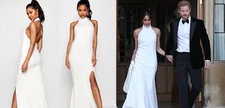 Here is everything you need to know about who created her evening dress. Meghan Markle Second Wedding Dress Back Off 70 Cheap