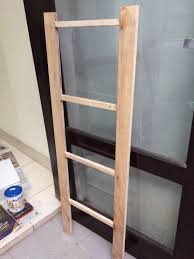 Mulai dari gantungan jemuran dan. Diy Ladder Rack Serba Guna Fillyawie Indonesian Lifestyle Diy Blog