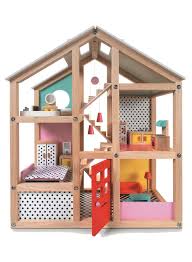 Maison De Poupee Meublee En Bois 52 5 X 24 X 61 Cm 15122414 Hema Maison De Poupee En Bois Maison De Poupee Poupees En Bois