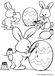 This compilation of over 200 free, printable, summer coloring pages will keep your kids happy and out of trouble during the heat of summer. Printable Easter Bunny Coloring Pages Easter Bunny Coloring Pages Coloring Pages For Kids And Adults