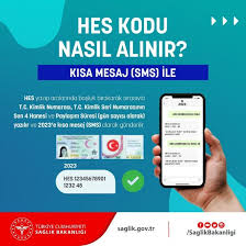 Sms ile hes kodu alma telefonunuzun mesaj kısmına hes yazıp bir boşluk bıraktıktan sonra tc kimlik/yabancı kimlik numaranızı, kimliğinizin seri numarasının son 4 hanesini ve hes kodunu kullanmak istediğiniz süreyi (en fazla 45 gün) aralarında birer boşluk bırakarak yazıp 2023'e göndererek size özel hes kodunuzu alabilirsiniz. Hes Kodu Nedir Hes Kodu Nasil Alinir Hes Kodu Ile Seyahat
