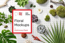 Download 230 box mockup free vectors. Floral Mockups Stationery Pack Creative Photoshop Templates Creative Market