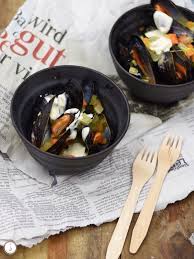 Moules Frites Miesmuscheln Pommes Knoblauch Dip Muscheln Rezept Miesmuscheln Lebensmittel Essen