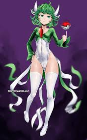 The color is a characteristic that can be easily recognized by sight; Sereneandsilent One Punch Man Pokemon Gardevoir Tatsumaki One Punch Man Cosplay Dress Horns Thighhighs 518467 Yande Re